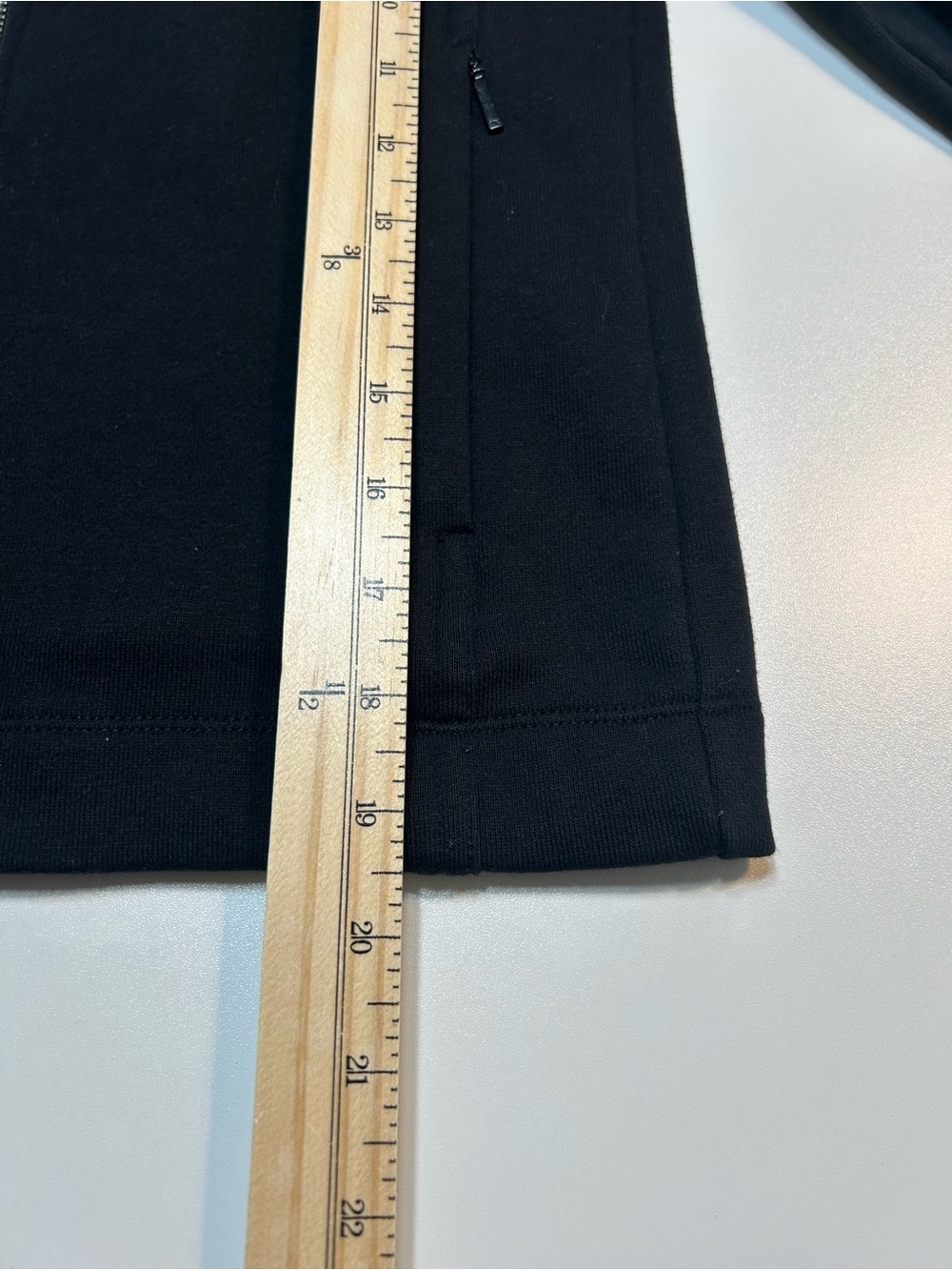 Armani Exchange Black Full Zip Intarsia Knit Logo Cuff Hoodie Jacket - Picture 7 of 9